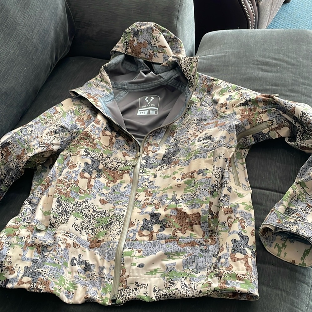Xxl jacket and 40r forloh all clima soft shell full zip jacket and pants